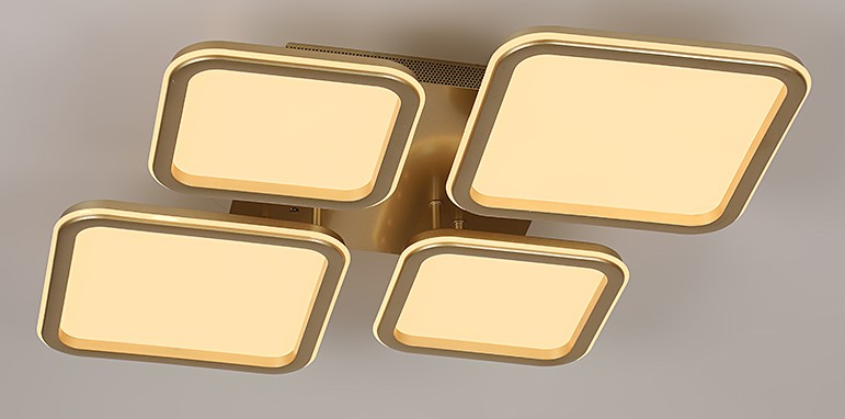 9304/2+2M CHAMPAGNE GOLD (1) Люстра (RL)