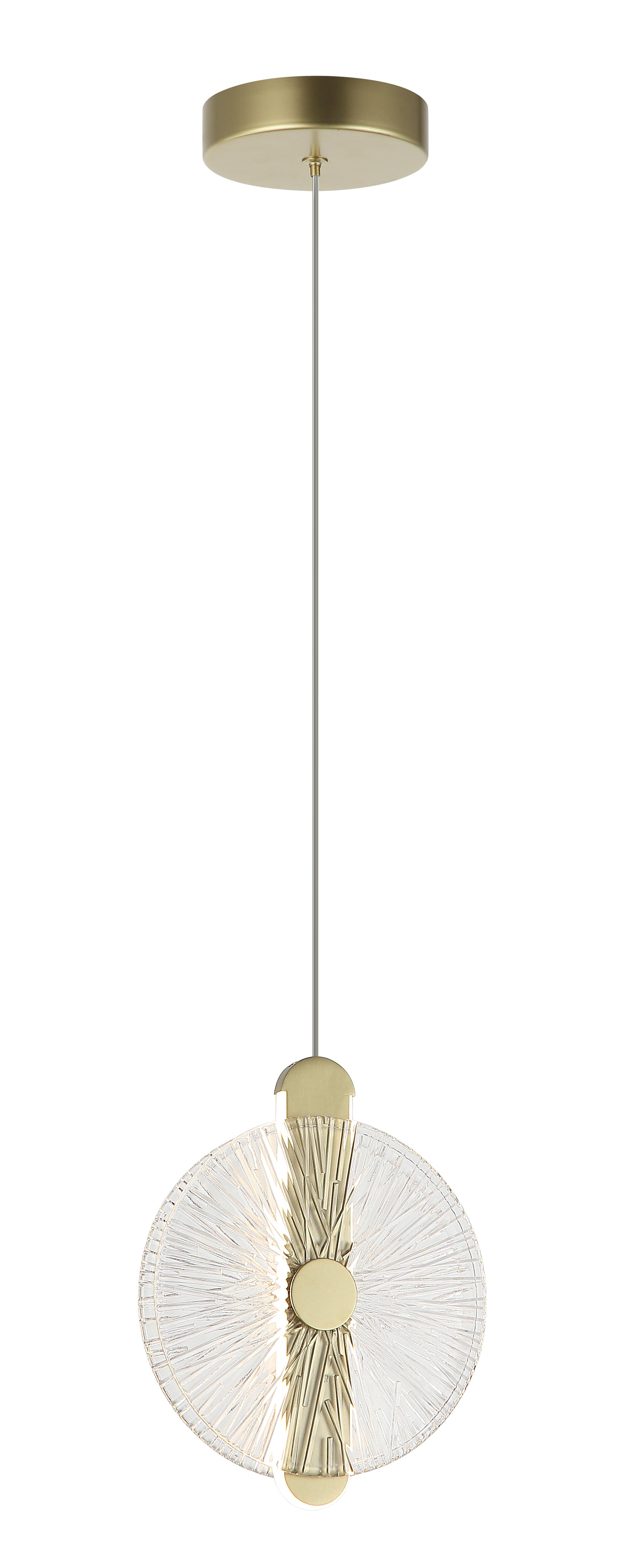 7055MD-200BSP/CL BRASS PAINTED METAL (1) Подвесной светильник (NW)