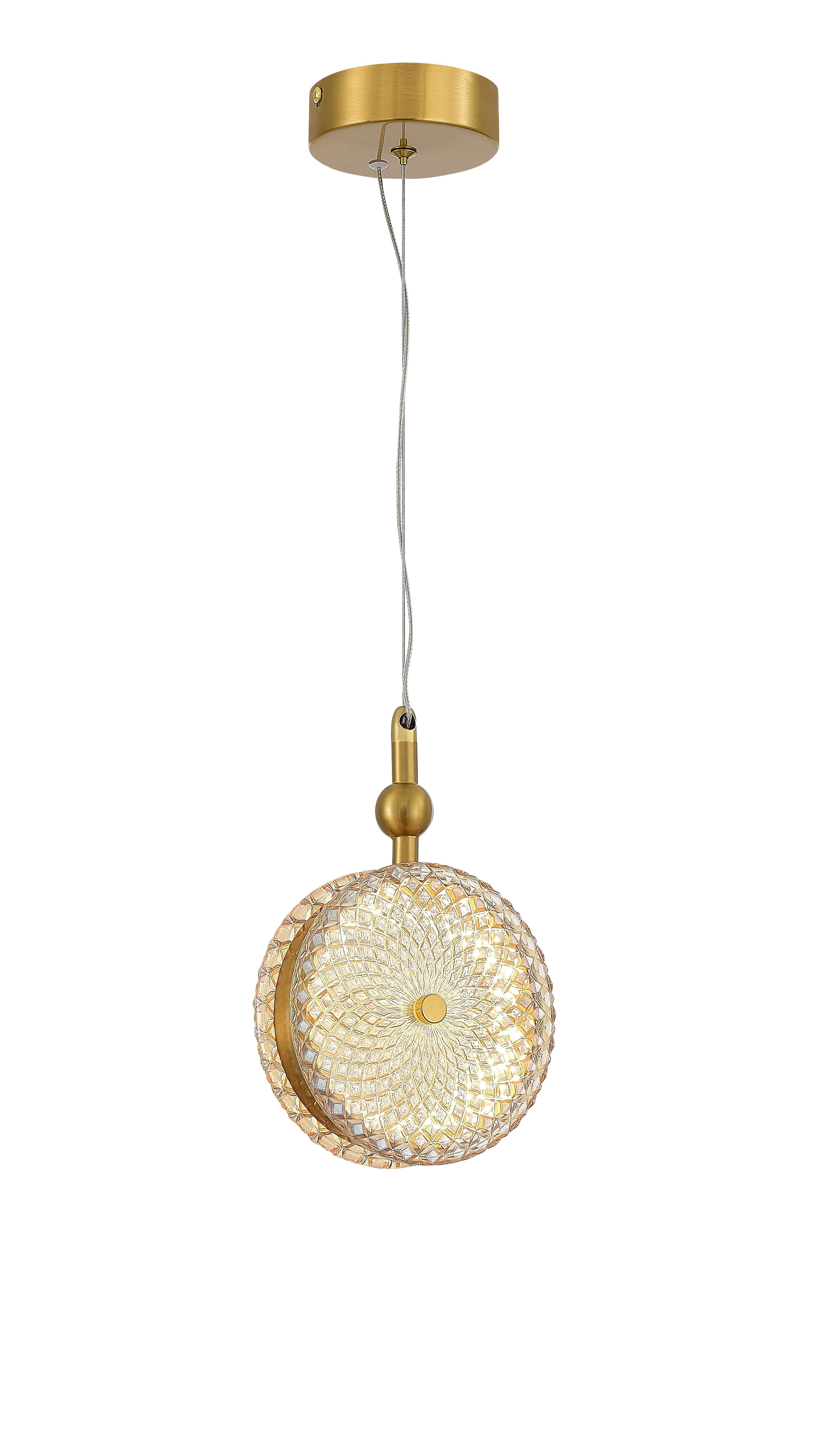 D2816-DW-15 BRASS (1) Подвесной светильник NW