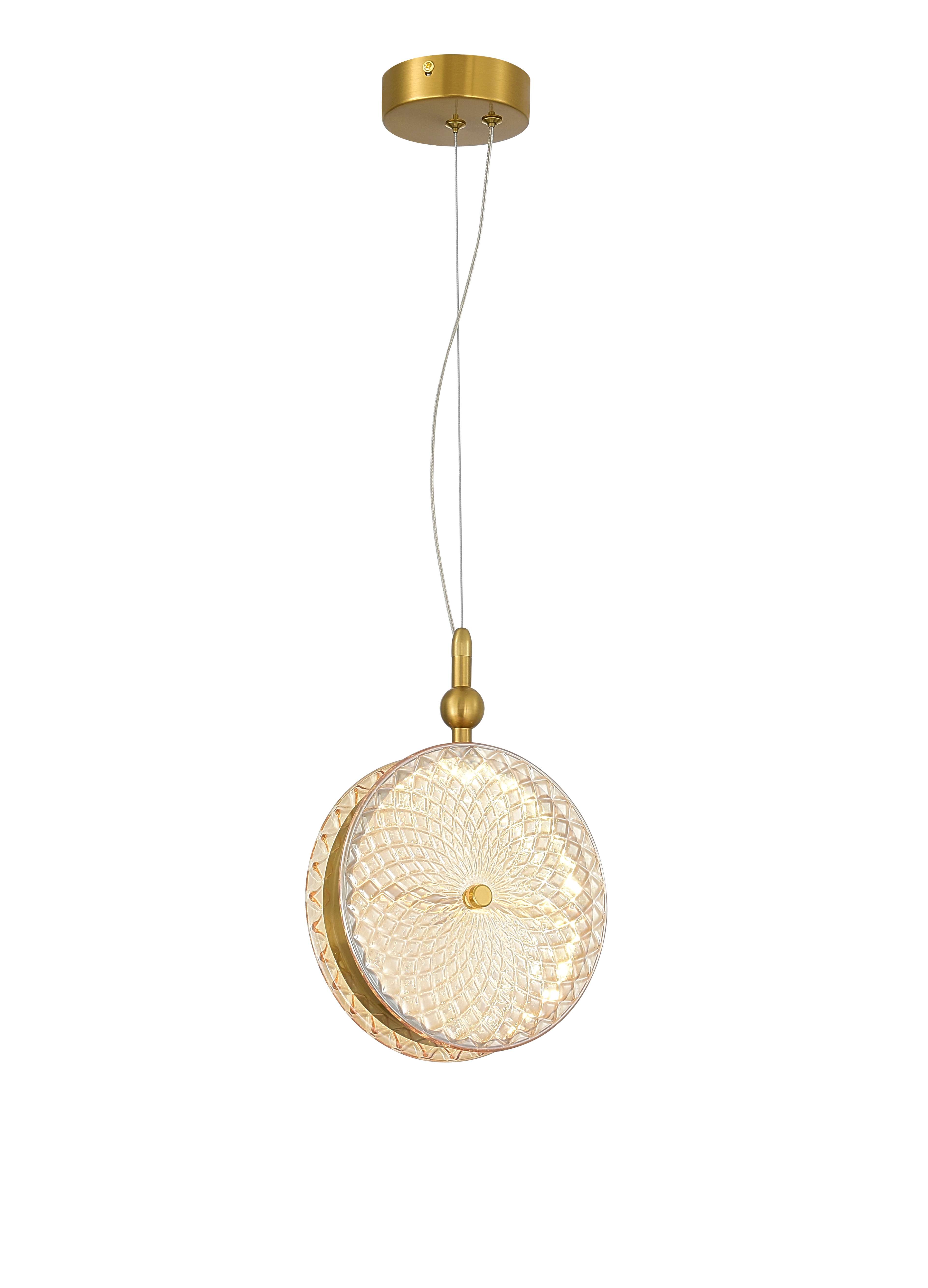 D2816-DW-20 BRASS (1) Подвесной светильник NW
