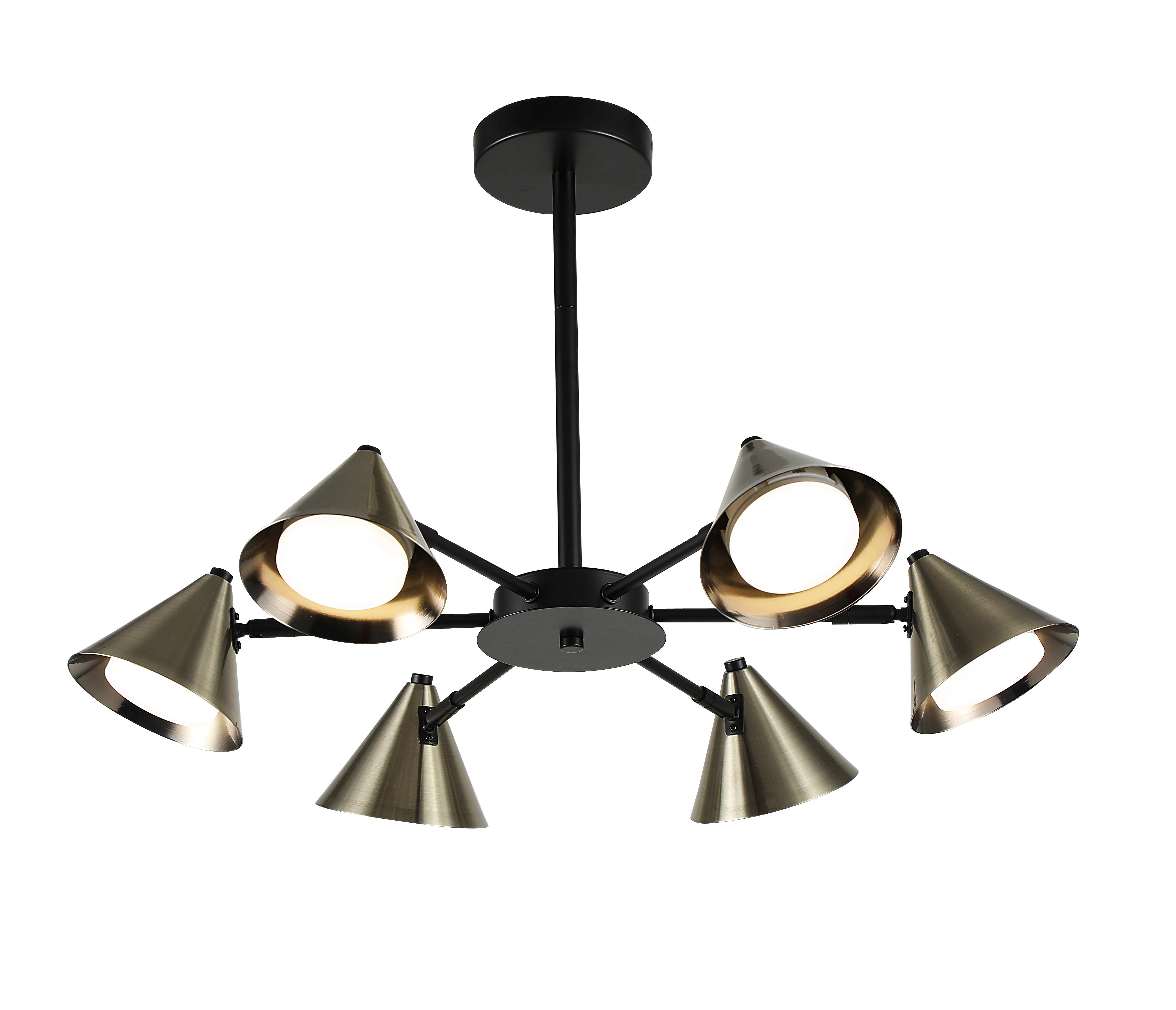 74797/6 BLACK+BRONZE (1) Потолочный светильник (RL)
