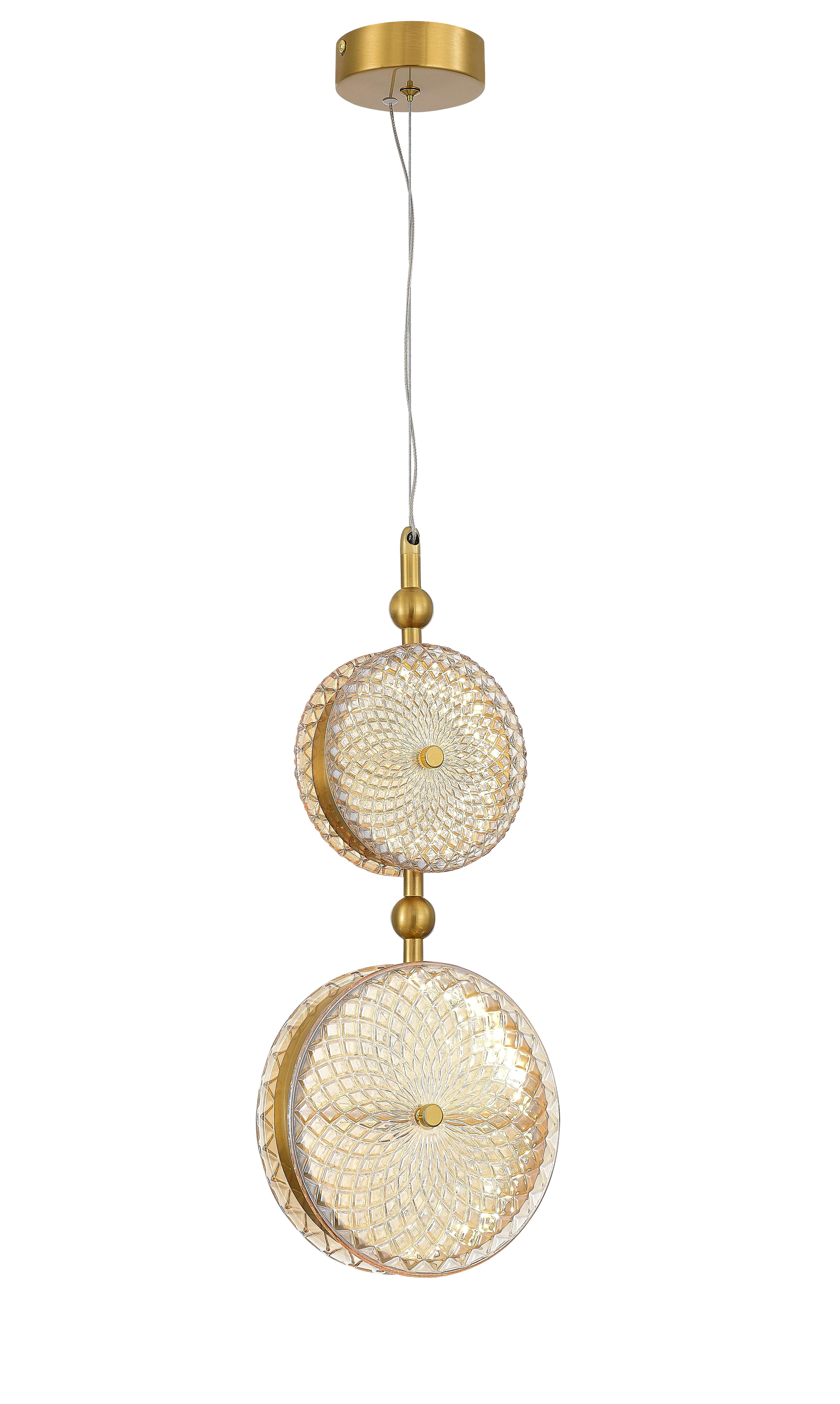 D2816-DW-150+200 BRASS (1) Подвесной светильник NW