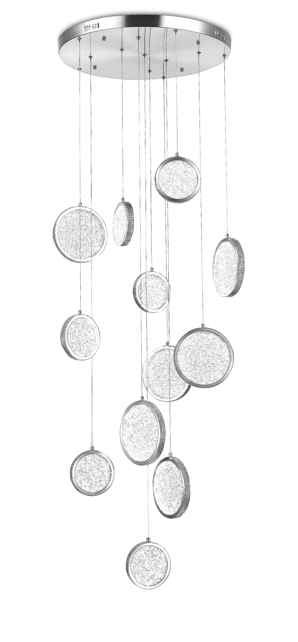 D2061-DW-12 CHROME (1) Подвесной светильник NW