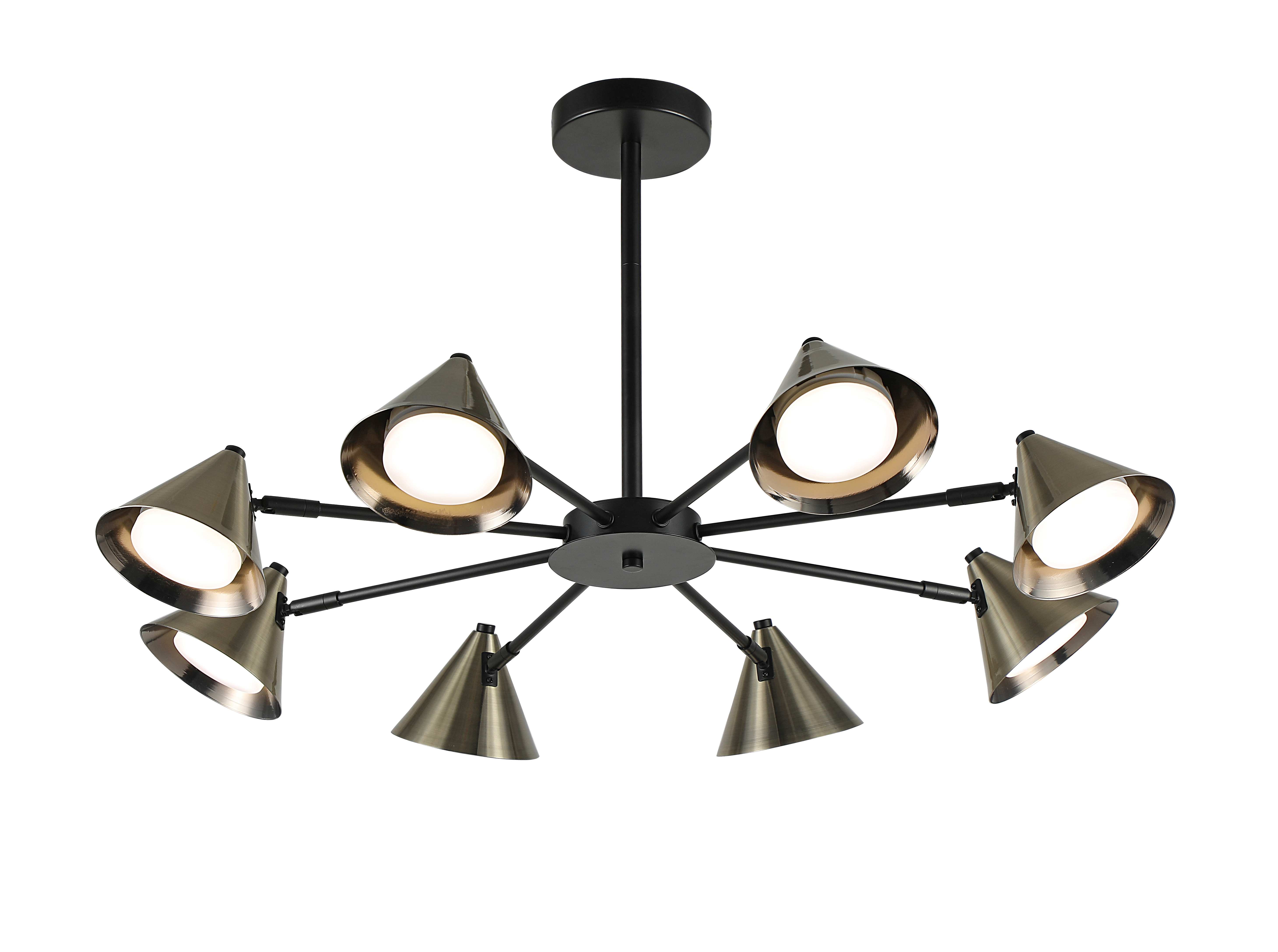 74797/8 BLACK+BRONZE (1) Потолочный светильник (RL)