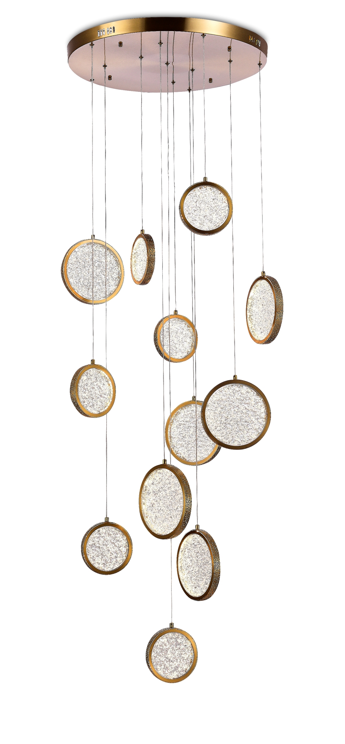D2061-DW-12 BRASS (1) Подвесной светильник NW