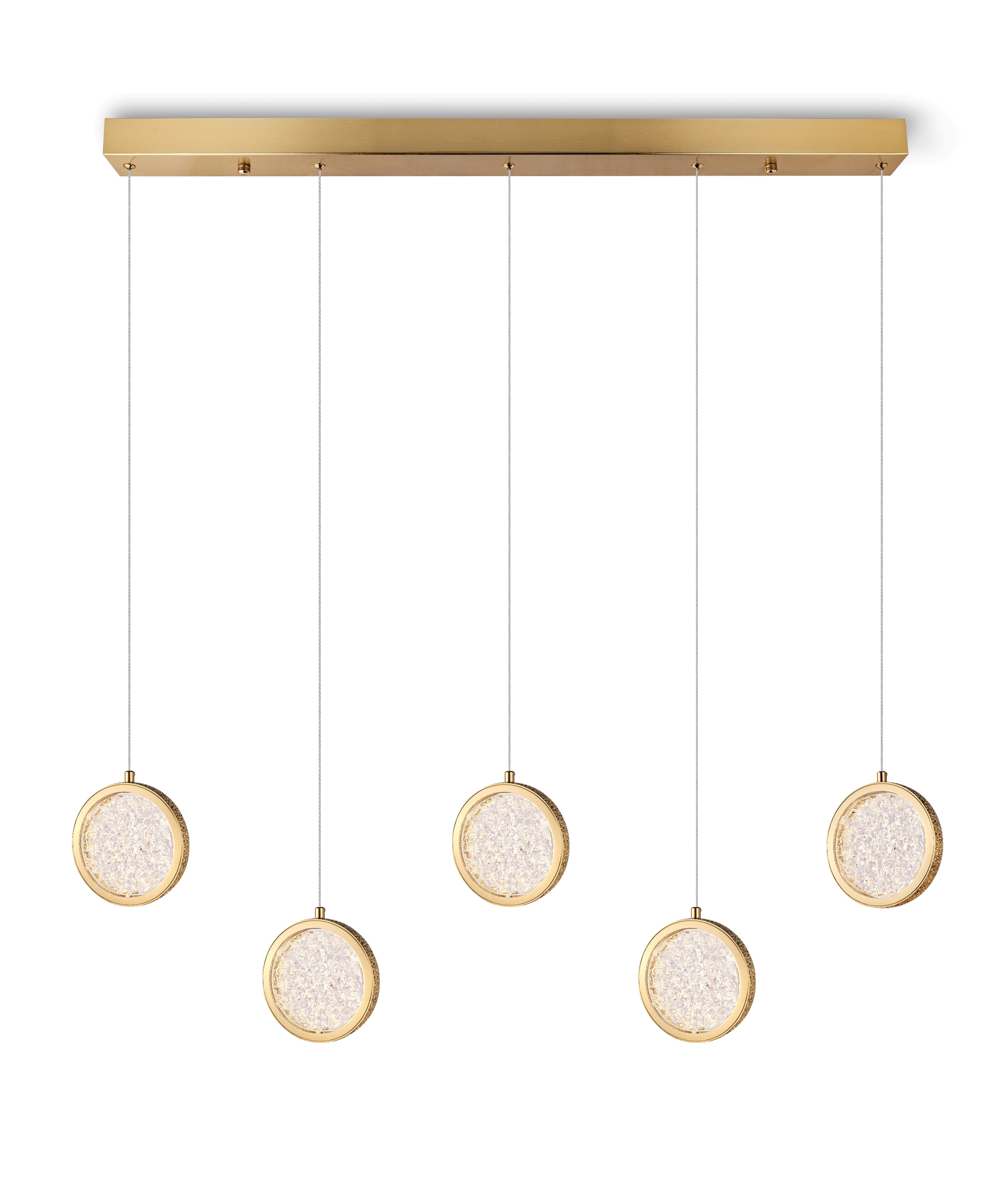 D2061-DW-L5 BRASS (1) Подвесной светильник NW