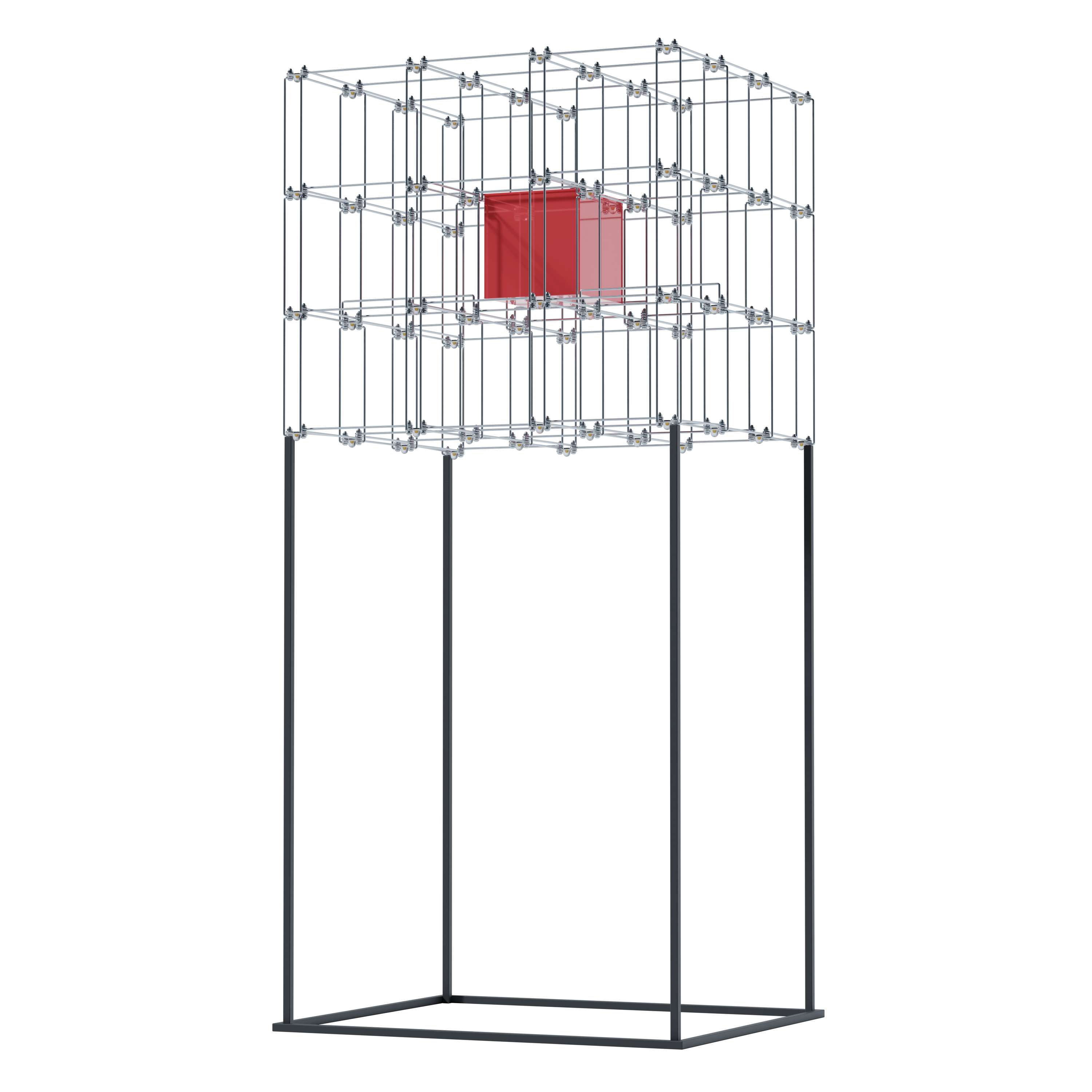 ARG-LDD-1200*450*570 CHROME (1) Напольный светильник (NW)